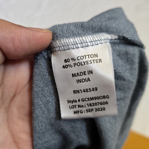 Lot of 3 Men Plus 4XL Cotton Shirts Button Up Short Sleeves Classic Comfy Casual - Picture 9 of 15